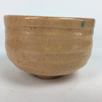 Japanese Ceramic Raku Ware Tea Ceremony Bowl Vtg Orange Matcha Chawan GTB782