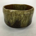 Japanese Ceramic Raku Ware Tea Ceremony Green Tea Bowl Vtg Chawan GTB873