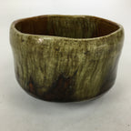 Japanese Ceramic Raku Ware Tea Ceremony Green Tea Bowl Vtg Chawan GTB873
