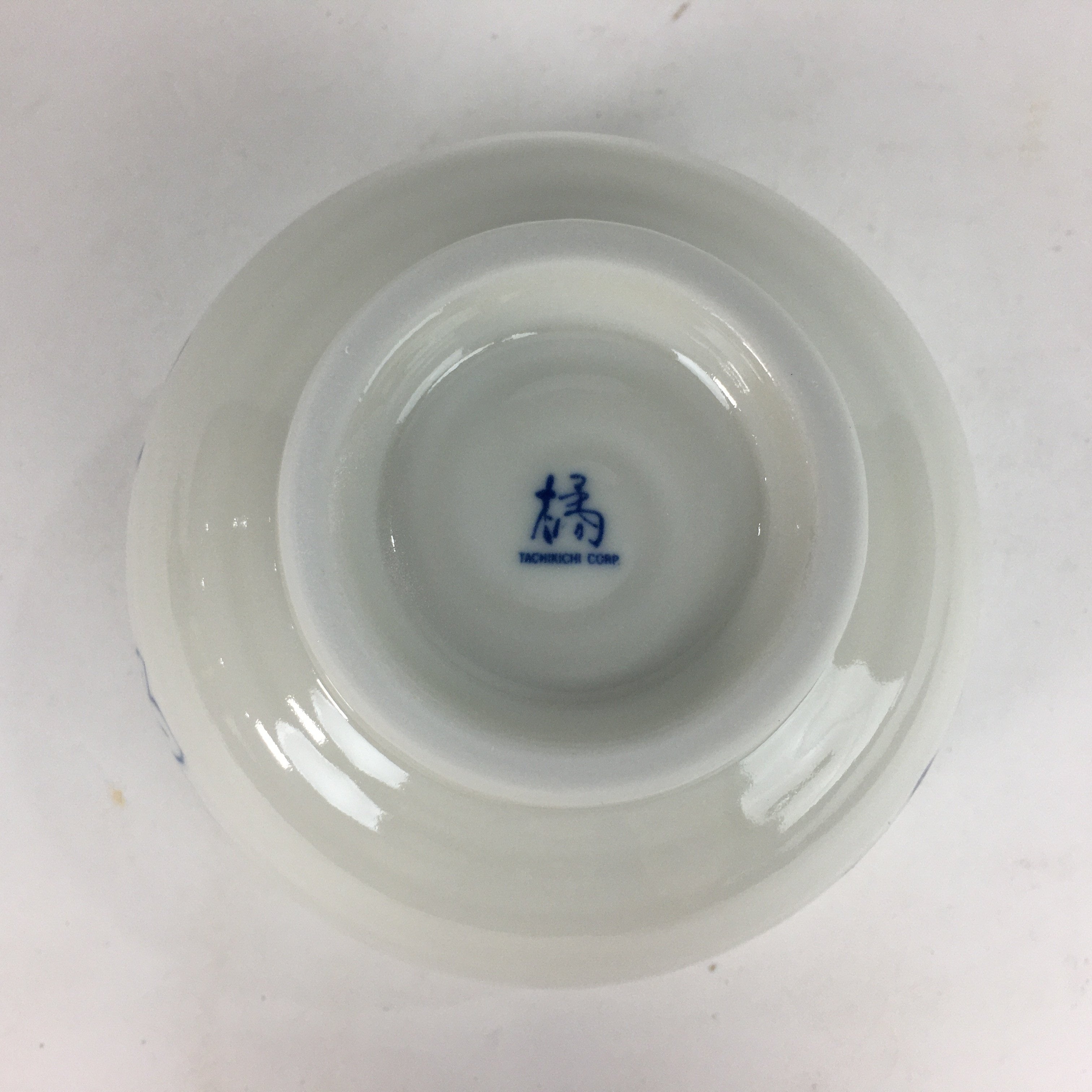 Japanese Ceramic Rice Bowl Vtg Chawan Pottery White Yakimono Donburi PP547