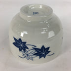 Japanese Ceramic Rice Bowl Vtg Chawan Pottery White Yakimono Donburi PP547