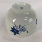 Japanese Ceramic Rice Bowl Vtg Chawan Pottery White Yakimono Donburi PP547