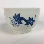 Japanese Ceramic Rice Bowl Vtg Chawan Pottery White Yakimono Donburi PP548