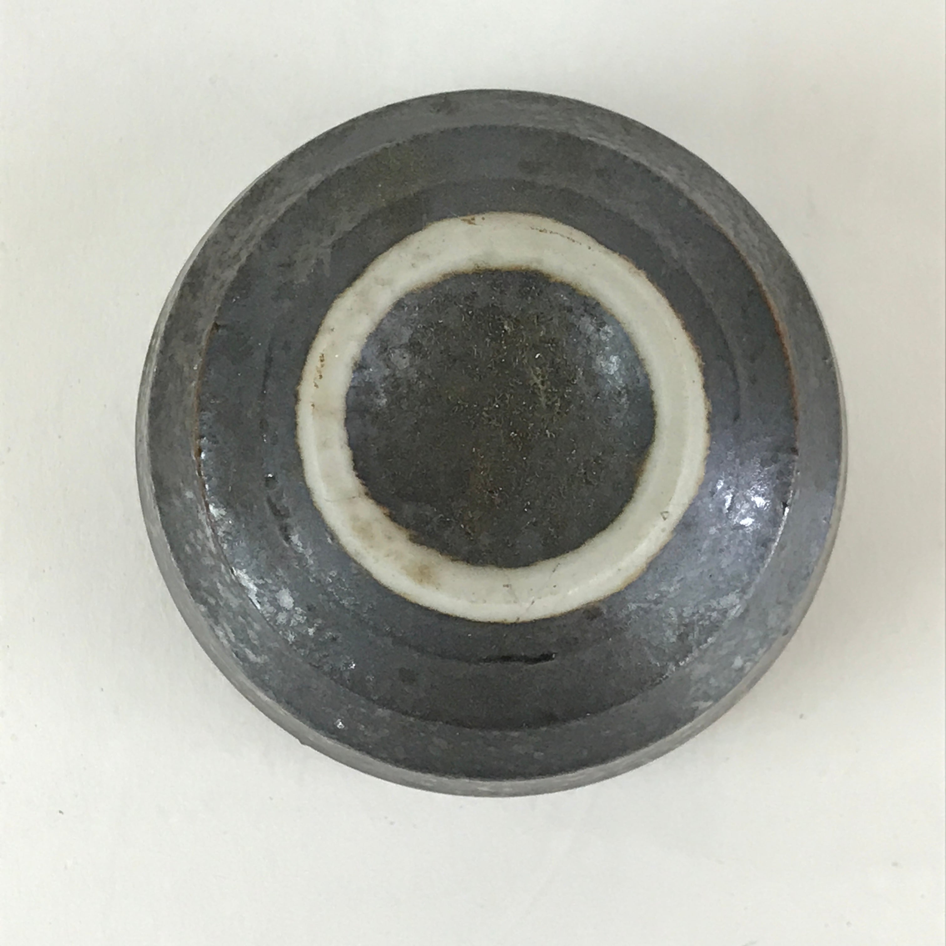 Japanese Ceramic Sake Bottle Sake Cup Set Vtg Pottery Gourd Hyotan TS461