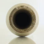 Japanese Ceramic Sake Bottle Vtg Beige Horizontal Stripes Tokkuri TS425