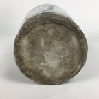 Japanese Ceramic Sake Bottle Vtg Kayoi Tokkuri Hand-Written Kanji TS290