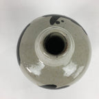Japanese Ceramic Sake Bottle Vtg Kayoi Tokkuri Hand-Written Kanji TS291