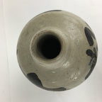 Japanese Ceramic Sake Bottle Vtg Kayoi Tokkuri Hand-Written Kanji TS306