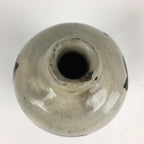 Japanese Ceramic Sake Bottle Vtg Kayoi Tokkuri Hand-Written Kanji TS311