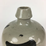 Japanese Ceramic Sake Bottle Vtg Kayoi Tokkuri Hand-Written Kanji TS312