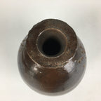 Japanese Ceramic Sake Bottle Vtg Kayoi Tokkuri Hand-Written Kanji TS313