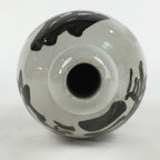 Japanese Ceramic Sake Bottle Vtg Kayoi Tokkuri Hand-Written Kanji TS405