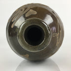 Japanese Ceramic Sake Bottle Vtg Kayoi Tokkuri Hand-Written Kanji TS416