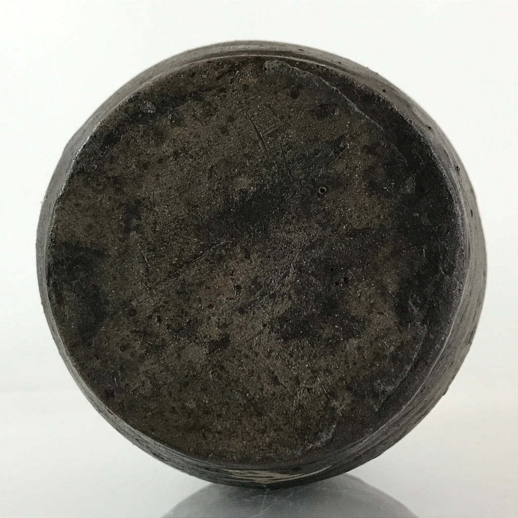 Japanese Ceramic Sake Bottle Vtg Kayoi Tokkuri Hand-Written Kanji TS455