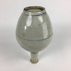 Japanese Ceramic Sake Bottle Vtg Kayoi Tokkuri Koimari Ware TS404