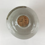 Japanese Ceramic Sake Bottle Vtg Pottery Tokkuri Gray Sweet Sake TS473