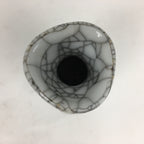 Japanese Ceramic Sake Bottle Vtg Pottery Yakimono Kannyu Tokkuri TS327
