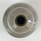 Japanese Ceramic Sake Bottle Vtg Pottery Yakimono Tokkuri Hyotan TS442