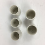 Japanese Ceramic Sake Cup 5pc Set Vtg Boxed Miho Ochiko Guinomi PX592