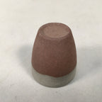 Japanese Ceramic Sake Cup Guinomi Sakazuki Vtg Pottery Brown Gray GU834