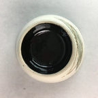 Japanese Ceramic Sake Cup Guinomi Sakazuki Vtg Pottery Leaf Design TC156