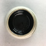 Japanese Ceramic Sake Cup Guinomi Sakazuki Vtg Pottery Leaf Design TC158