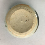 Japanese Ceramic Sake Cup Lipped Guinomi Sakazuki Vtg Pottery Gray GU719
