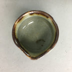 Japanese Ceramic Sake Cup Lipped Guinomi Sakazuki Vtg Pottery Gray GU730