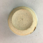 Japanese Ceramic Sake Cup Lipped Guinomi Sakazuki Vtg Pottery Gray GU734