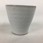 Japanese Ceramic Sake Cup Vtg Guinomi Sakazuki Ochoko Kanji Design GU990