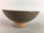 Japanese Ceramic Sake Cup Vtg Pottery Kanji Dot Design Guinomi Sakazuki GU473