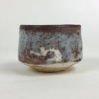 Japanese Ceramic Sake Cup Vtg Pottery White Glaze Guinomi Ochoko G47