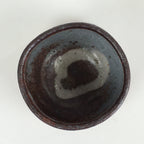 Japanese Ceramic Sake Cup Vtg Pottery White Glaze Guinomi Ochoko G47