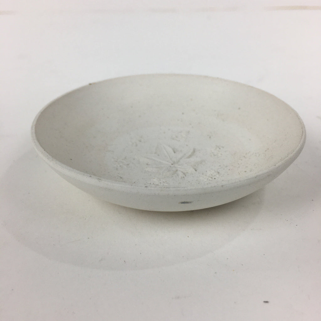 Japanese Ceramic Sake Cup Vtg Shinto shrine God Sankazuki Guinomi Ochoko GU980