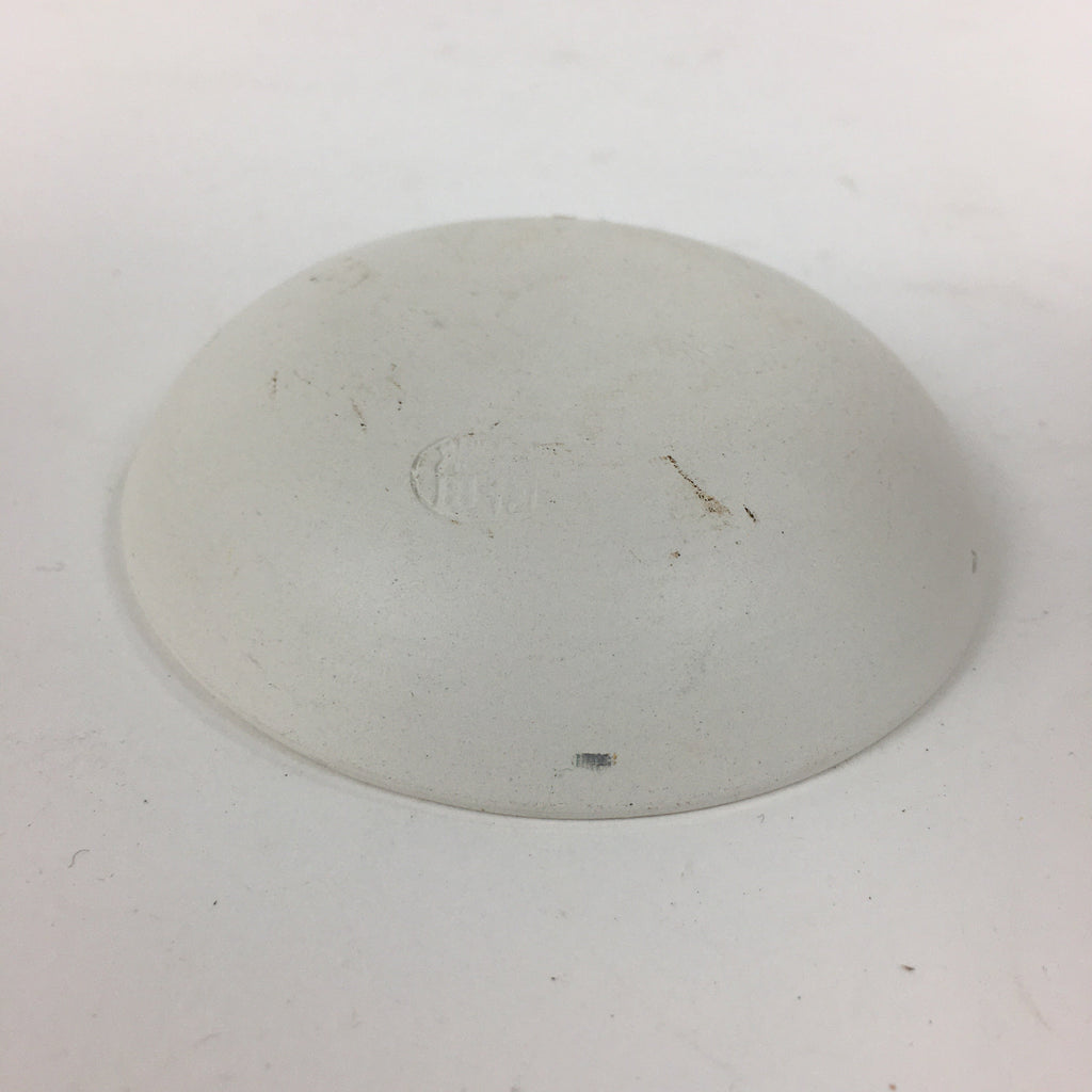 Japanese Ceramic Sake Cup Vtg Shinto shrine God Sankazuki Guinomi Ochoko GU980