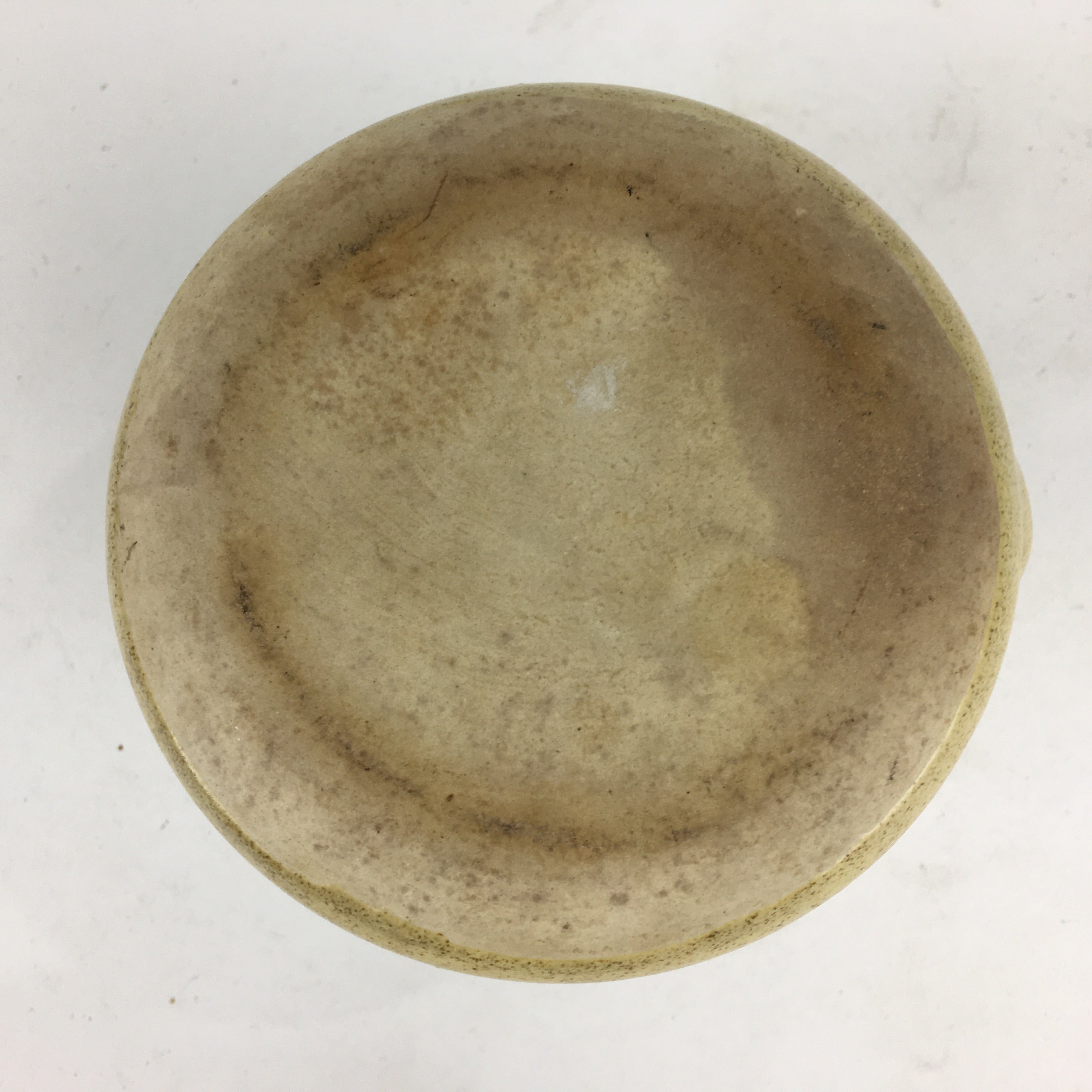 Japanese Ceramic Sake Warming Bottle Vtg Pottery Brown Yakimono TS324