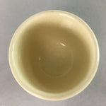 Japanese Ceramic Satsuma Sake Cup Guinomi Sakazuki Vtg Crackle Pottery GU576
