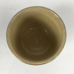 Japanese Ceramic Satsuma Ware Teacup Yunomi Vtg Hand Drawn Sencha TC292
