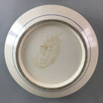 Japanese Ceramic Serving Bowl Vtg Pottery Charger Sometsuke Centerpiece PT599
