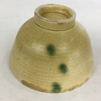 Japanese Ceramic Seto Ware Tea Ceremony Bowl Vtg Kiseto Ware Chawan GTB770