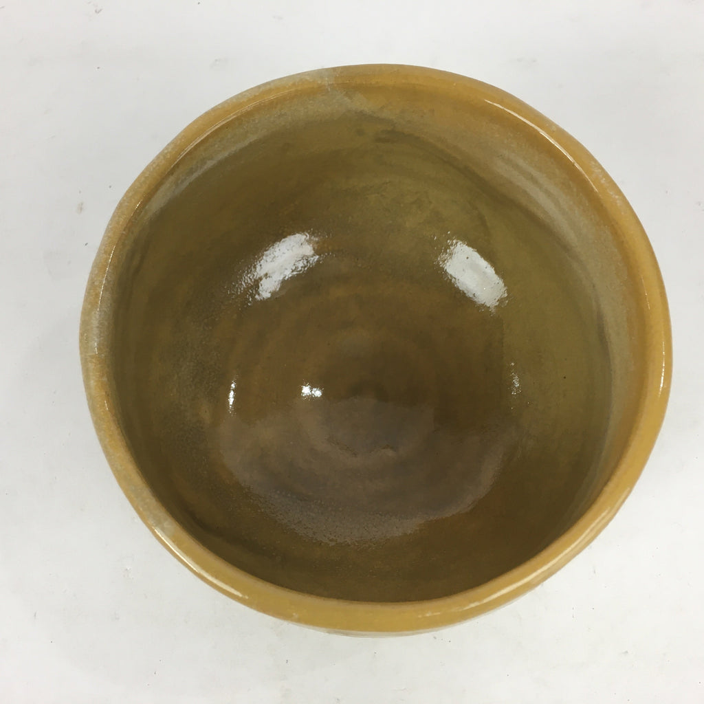 Japanese Ceramic Seto Ware Tea Ceremony Green Tea Bowl Vtg Chawan GTB869