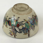 Japanese Ceramic Seto Ware Tea Ceremony Green Tea Bowl Vtg Chawan GTB954