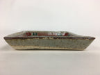 Japanese Ceramic Shibukusa Ware Small Plate Vtg Square Shape Kozara PP760