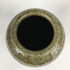 Japanese Ceramic Shigaraki Ware Flower Vase Vtg Kabin Ikebana Arrangement FV972