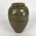 Japanese Ceramic Shigaraki Ware Flower Vase Vtg Kabin Ikebana Arrangement FV972