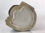 Japanese Ceramic Shigaraki ware Sake Bottle Vtg Pottery Raccoon Dog TS447