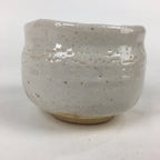 Japanese Ceramic Shino Ware Green Tea Bowl Vtg Chawan Boxed Pottery PX604