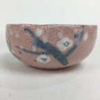 Japanese Ceramic Shino-Ware Kashiki Bowl Pottery Pink White Tea Ceremony PP750