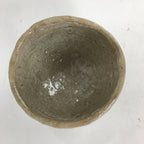 Japanese Ceramic Shino Ware Tea Ceremony Bowl Vtg Beige Brown Chawan GTB747