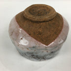 Japanese Ceramic Shino Ware Tea Ceremony Bowl Vtg White Matcha Chawan GTB778